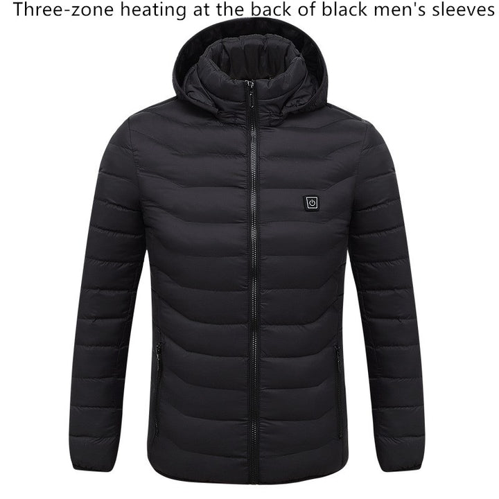 Smart heating cotton jacket USB electric heating jacket - Super Amazing Store