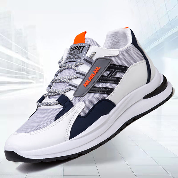 Men Sneakers White Sports Shoes Running Walking - Super Amazing Store