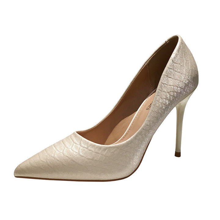 Lady Pointed Pumps High Heel Q2
