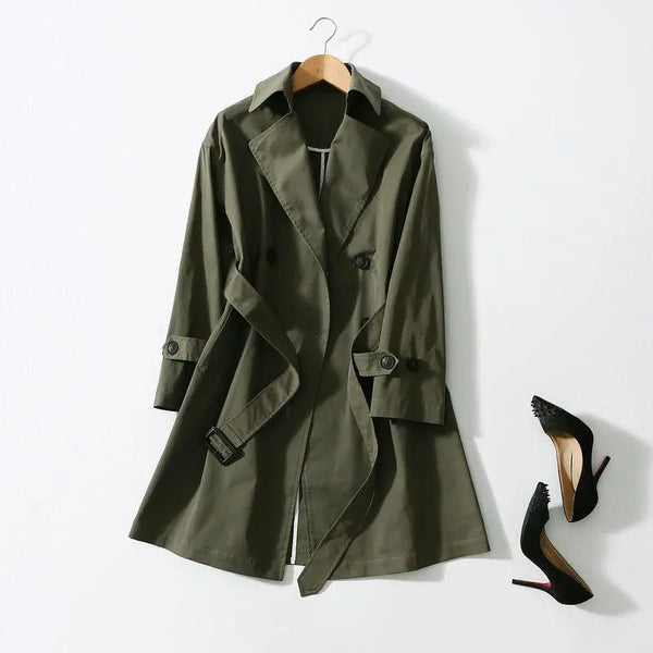Classic Trench Coat for Women - Super Amazing Store