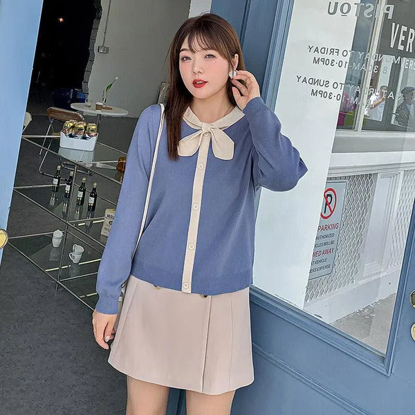 Knit sweater women Korean style loose women's clothing - Super Amazing Store