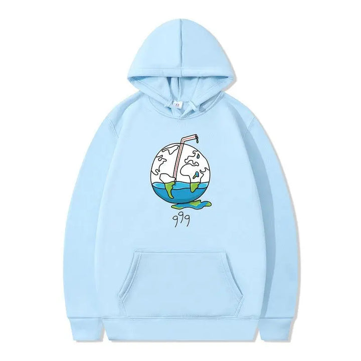 Printed fashion hoodie pullover hoodie sweater - Super Amazing Store