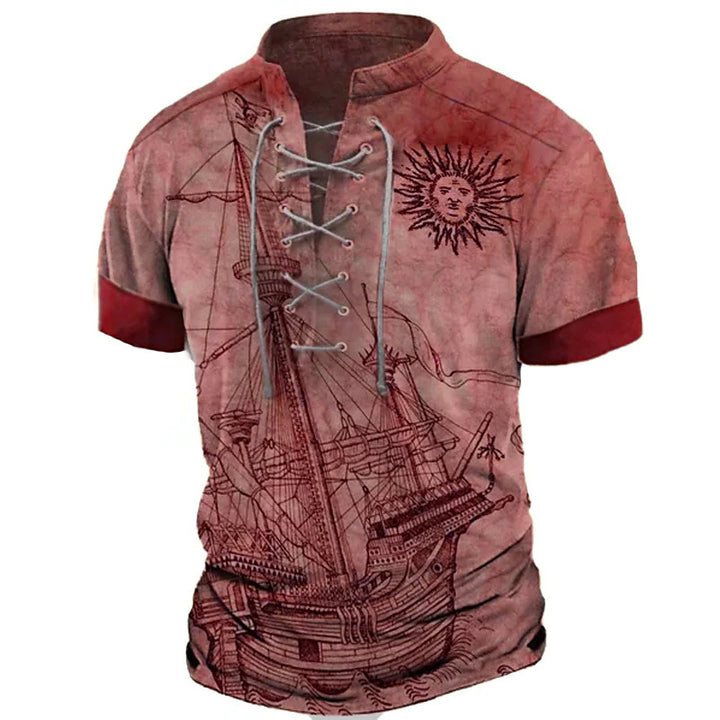 Men's New Street Snap Style 3d European And American Sports Short Sleeve Top Super Amazing Store