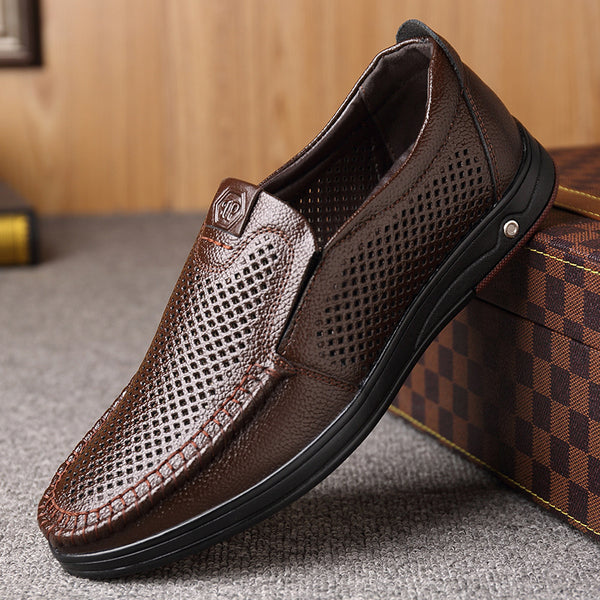 Business Casual Non-slip Peas Shoes For The Elderly Q2