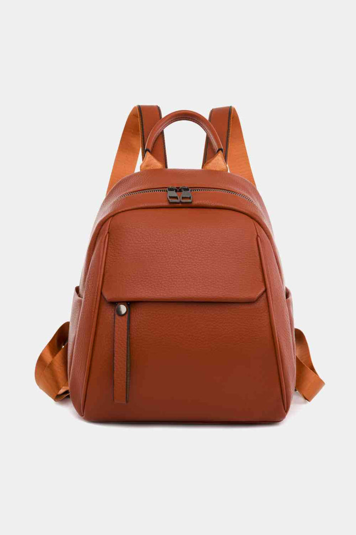Medium PU Leather Backpack Trendsi