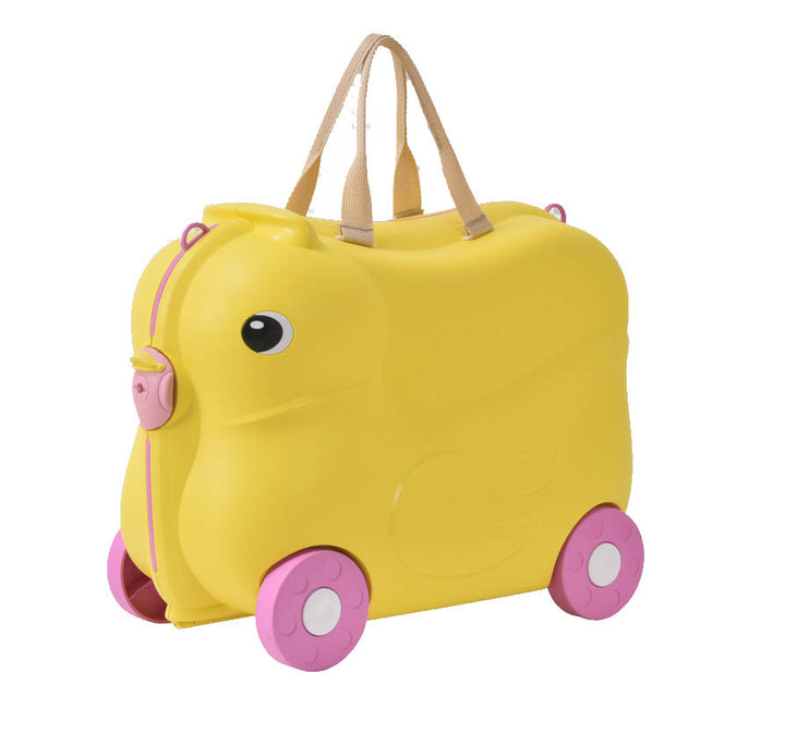 Children's luggage 16-inch boarding box with customized cartoon luggage that can be mounted - Super Amazing Store