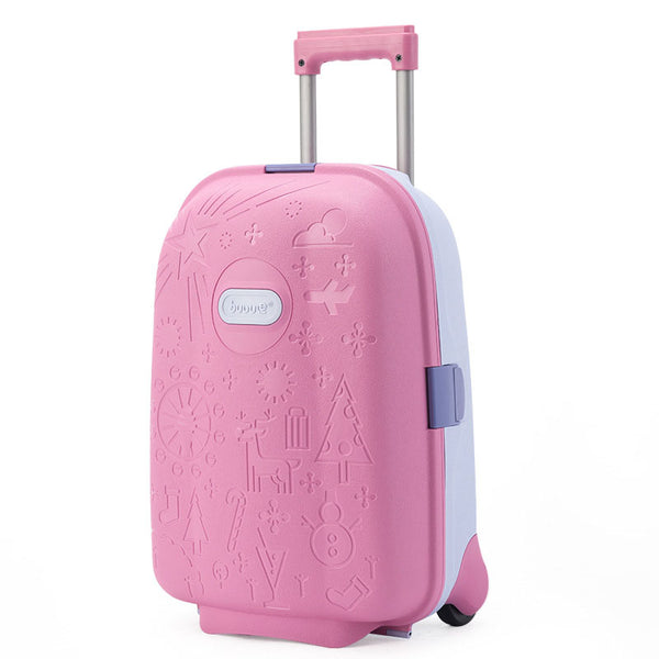 Luggage case children's 16-inch mini cartoon cute suitcase children's luggage kids luggage - Super Amazing Store