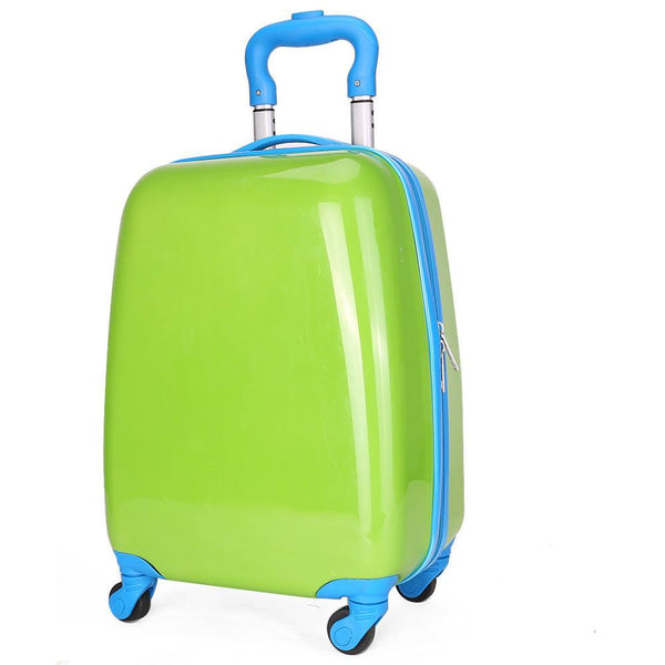 customized cartoon children luggage case 16-inch luggage case 18-inch universal wheel suitcase anti-water school luggage case - Super Amazing Store
