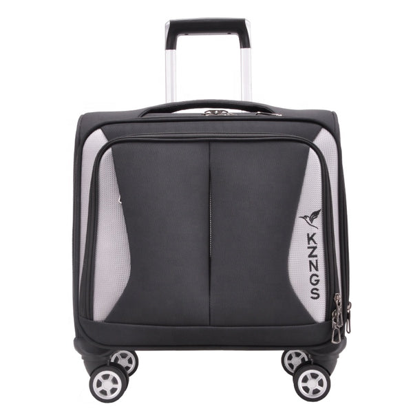 16" carry-on boarding suitcase rolling trolley luggage travel bag for men and women pilot bag - Super Amazing Store