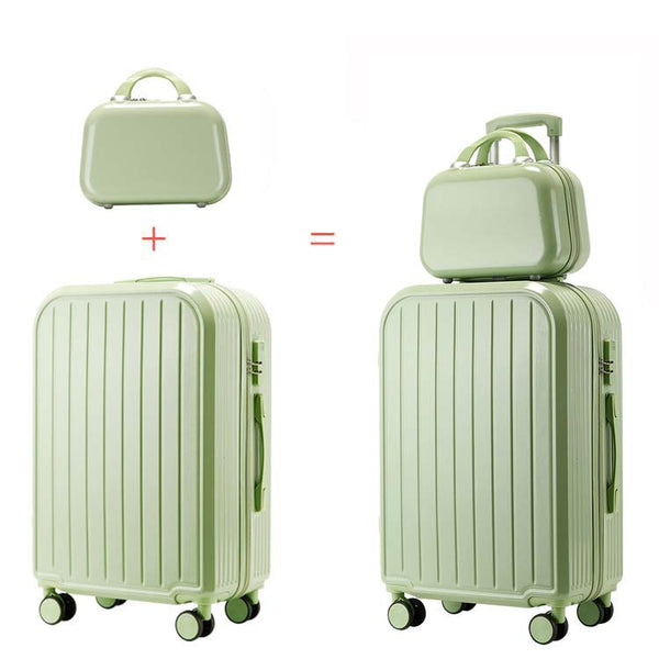 Cabin size PC material 22-inch Luggage case with small bag high quality trolley suitcase - Super Amazing Store