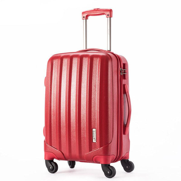Red box suitcase ravel suitcase luggage bag - Super Amazing Store