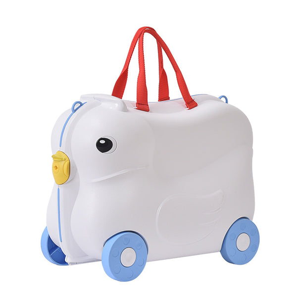 Children's luggage 16-inch boarding box with customized cartoon luggage that can be mounted - Super Amazing Store