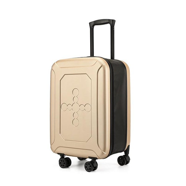 24 Inches Code Lock PC Foldable Business Suitcase High Quality Trolley Suitcase Lightweight Foldable Suitcase Luggage Bag - Super Amazing Store