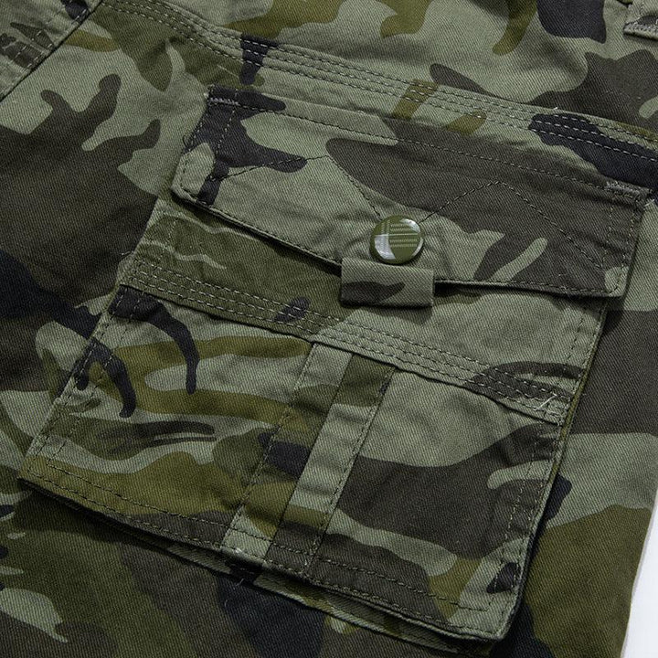 Summer Workwear Men's Camouflage Shorts, Loose Pants, Plus Size European And American Men - Super Amazing Store