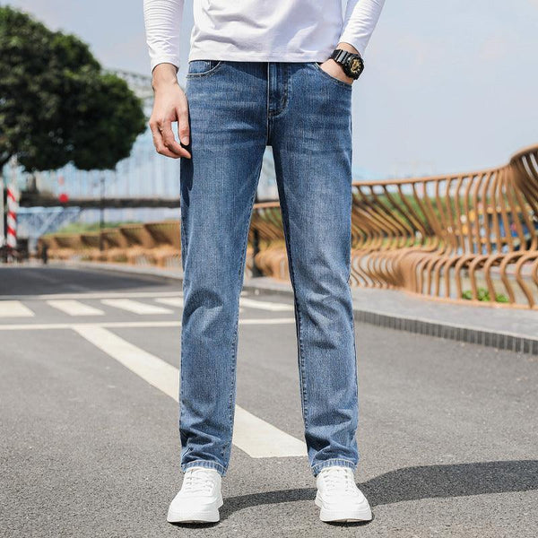 Soft And Comfortable Straight Stretch Jeans - Super Amazing Store