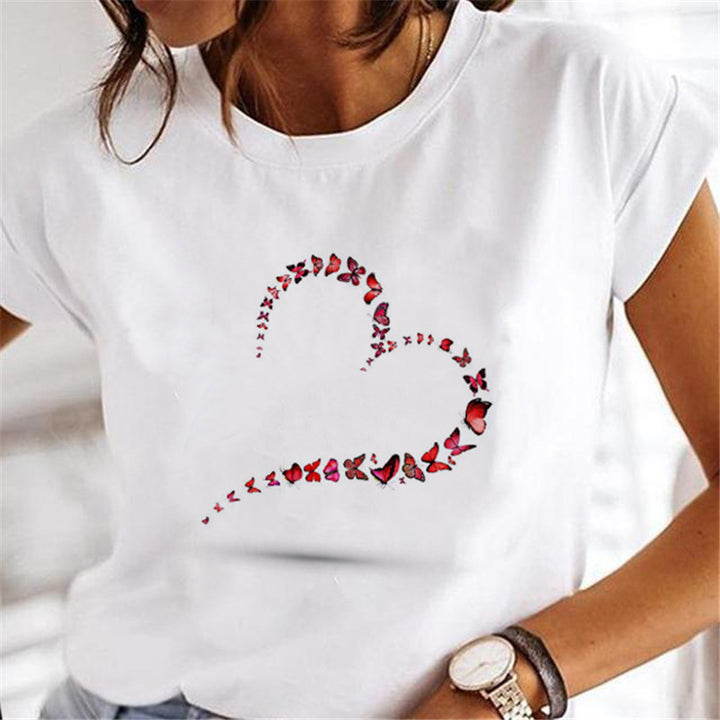 Women Multiple Printed T-shirts Fashion - Super Amazing Store