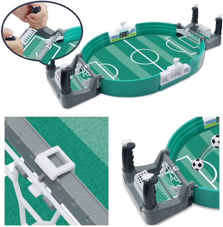 Football Table Interactive Game, Mini Tabletop Football Game Set For Kids, Hand-Eye Coordination Parent-Child Interactive Family Sports Board Game