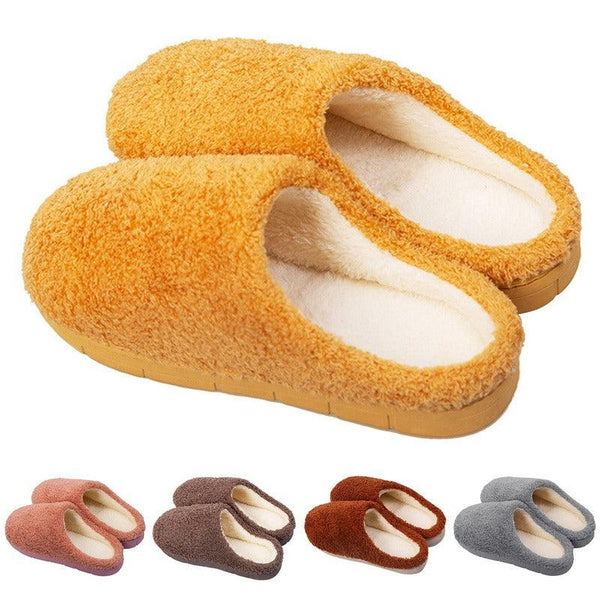 Furry Slippers Soft Winter Bedroom Slippers Women - Super Amazing Store