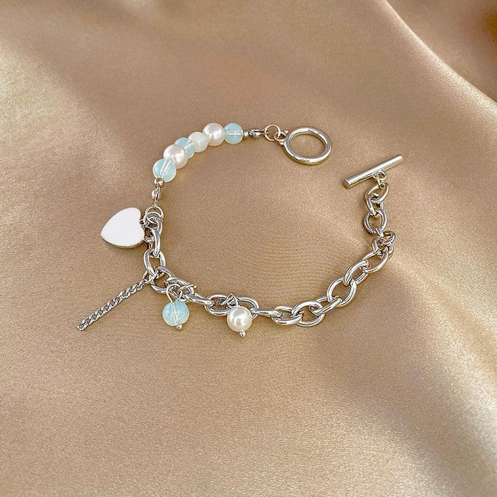 Pearl Love Bracelet Female Niche Design - Super Amazing Store
