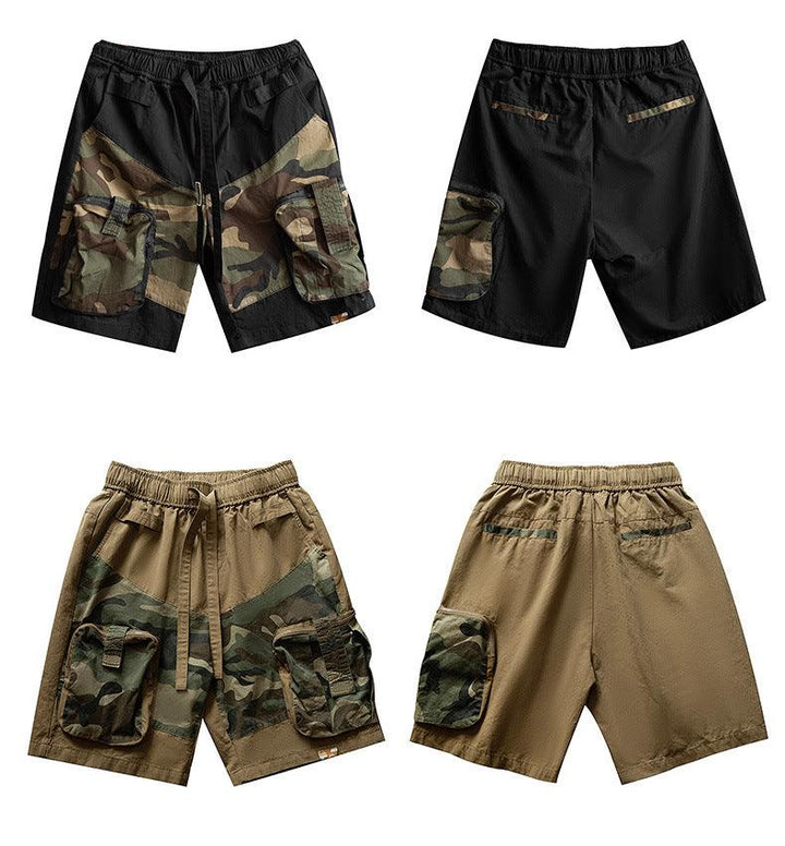 Multi Pocket Camo Cargo Shorts For Men - Super Amazing Store