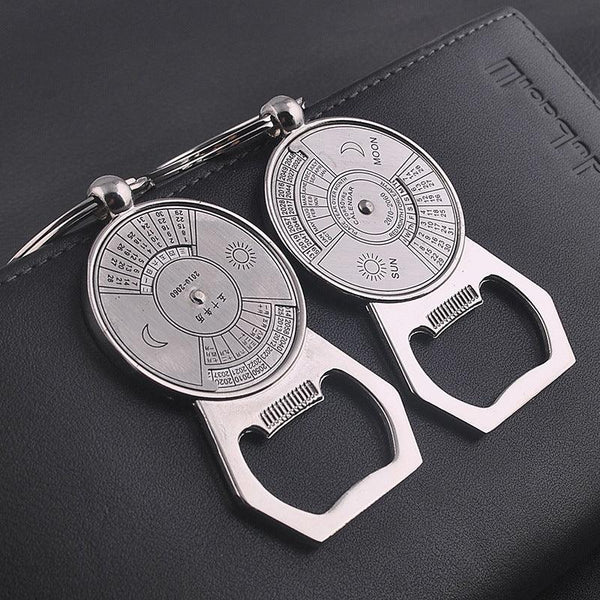 Perpetual Calendar Key Chain Bottle Opener - Super Amazing Store