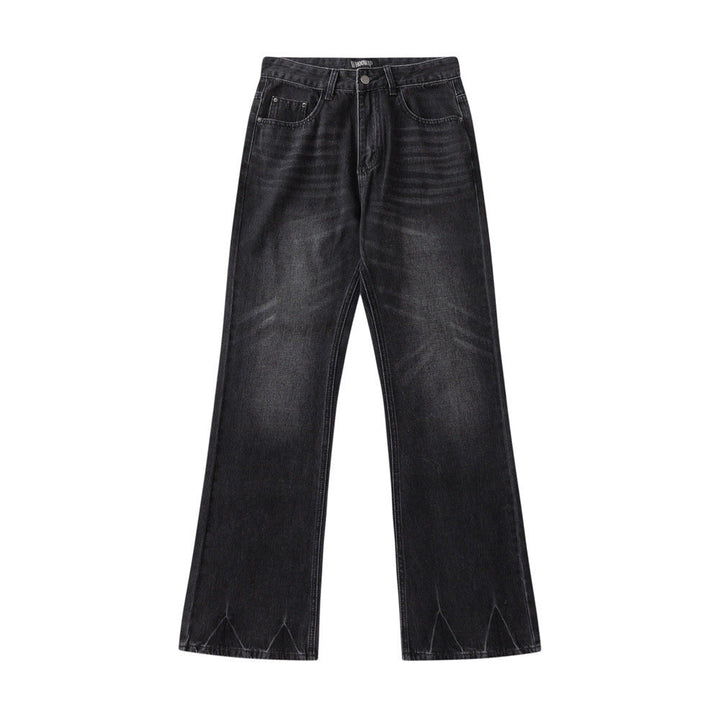 Denim Trousers Men's Retro Bell-bottom Pants Jeans Super Amazing Store