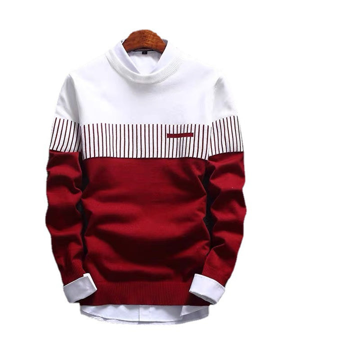 Men's Crew Neck Sweater Pullover Sweater - Super Amazing Store