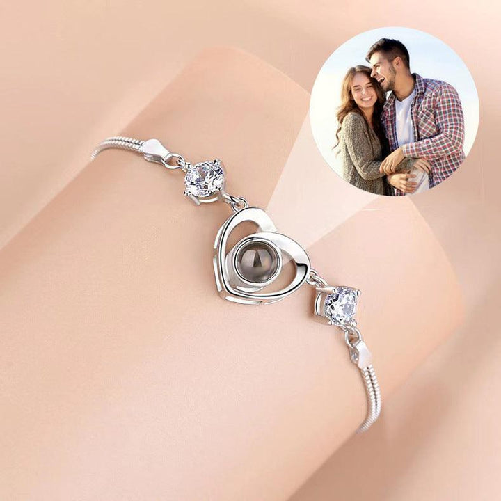 100 Kinds Of Silver Projection Bracelet Women I Love Your Creativity - Super Amazing Store