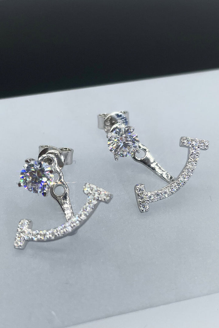 Two Ways To Wear Moissanite Earrings Trendsi