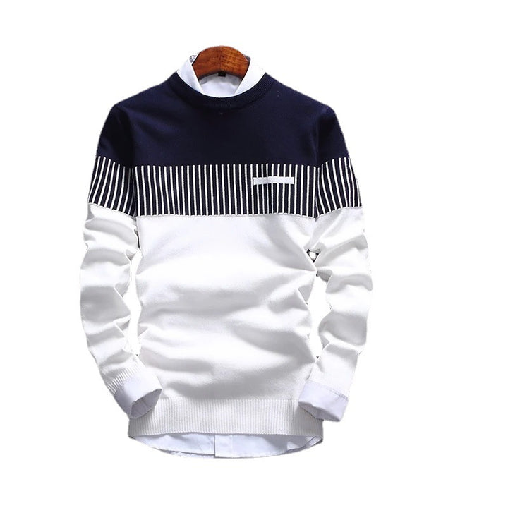 Men's Crew Neck Sweater Pullover Sweater - Super Amazing Store