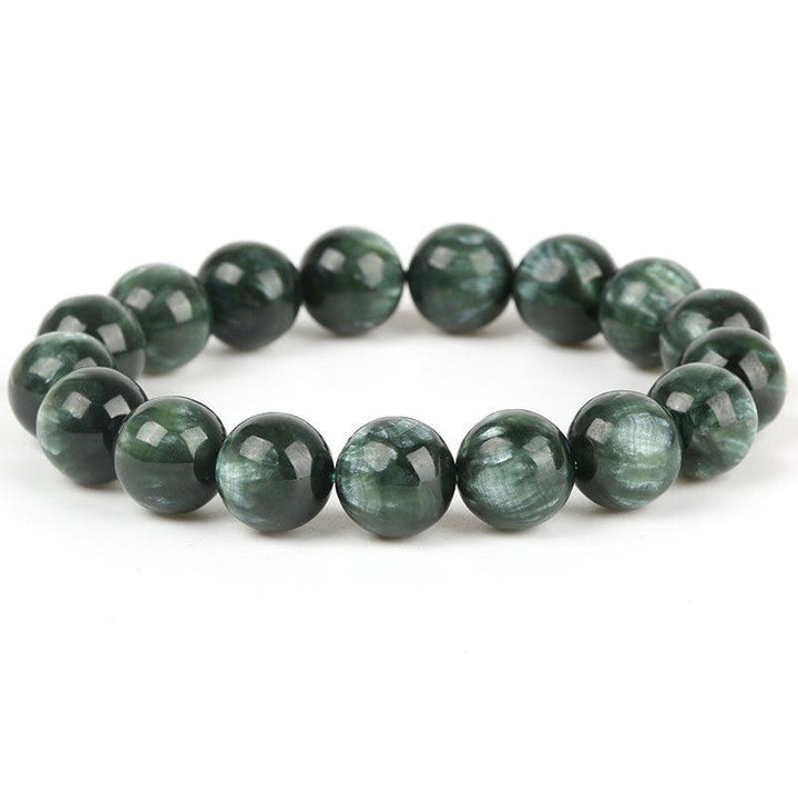 Dark Green Dragon Scale Effect Crystal Bracelet - Super Amazing Store