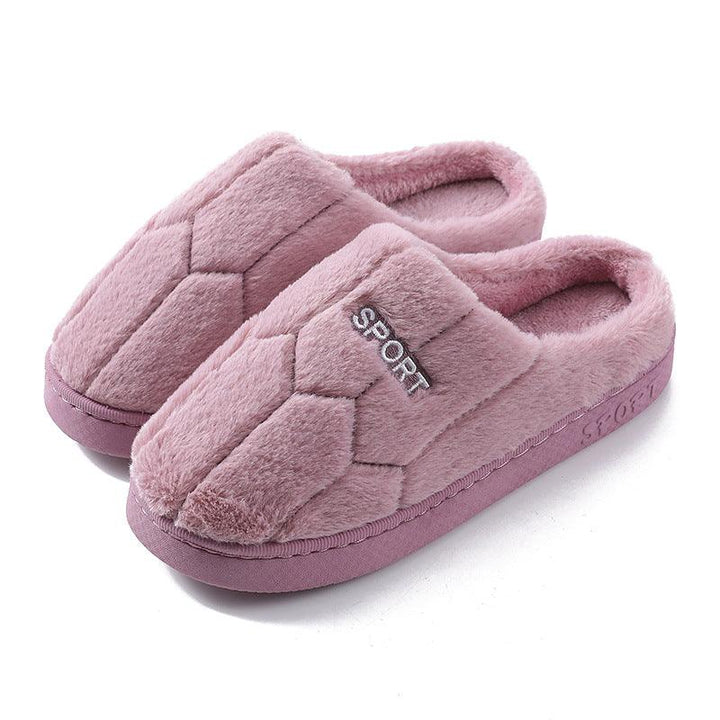 Unisex Slippers Cozy Plush House Slippers Warm Winter Slippers Indoor - Super Amazing Store