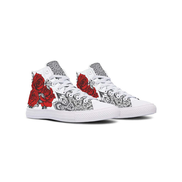 Printed Couple High-top Canvas Shoes - Super Amazing Store