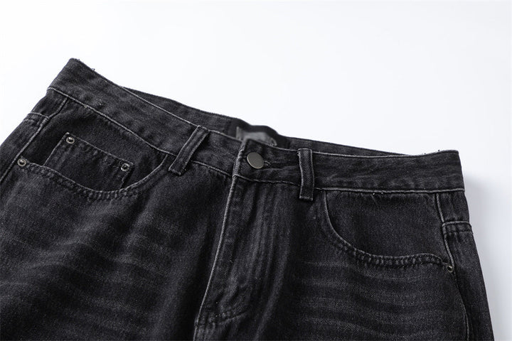 Denim Trousers Men's Retro Bell-bottom Pants Jeans Super Amazing Store