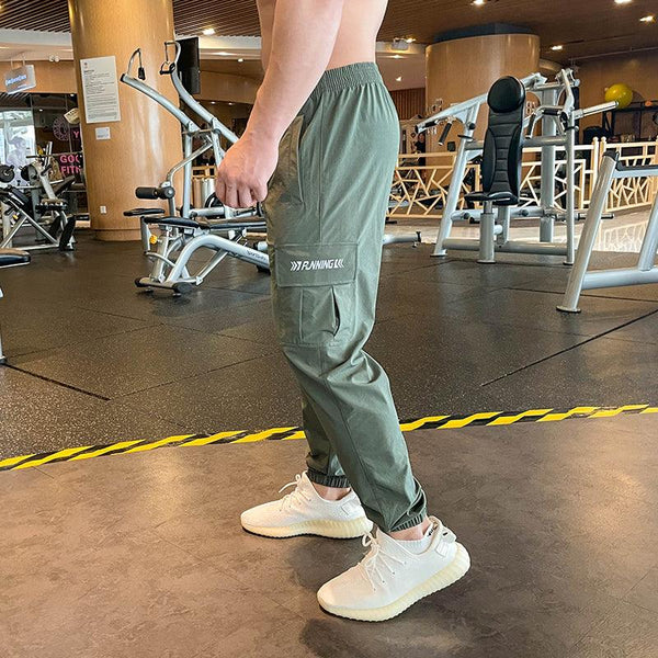 Slim Fit Fitness Training Pants For Men - Super Amazing Store