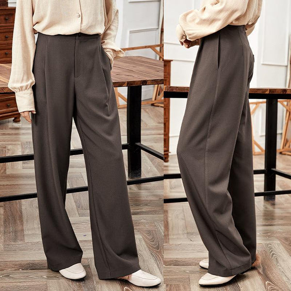 Fashion High Waist Wide Leg Trousers For Women - Super Amazing Store