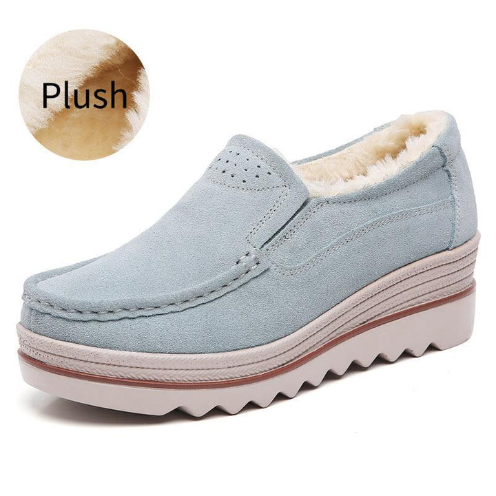 Fashion platform rocking shoes women's single shoes mom shoes casual women's shoes - Super Amazing Store