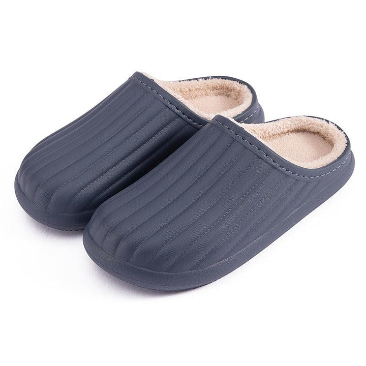 Waterproof Slippers EVA Plush Slippers Women - Super Amazing Store