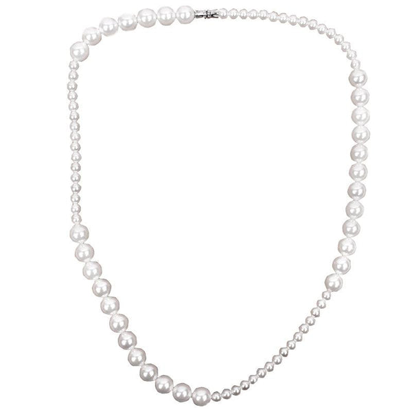 Pearl necklace men and women hip hop hiphop - Super Amazing Store