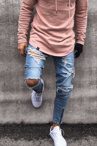 Stretchy Ripped Jeans-Super Amazing Store