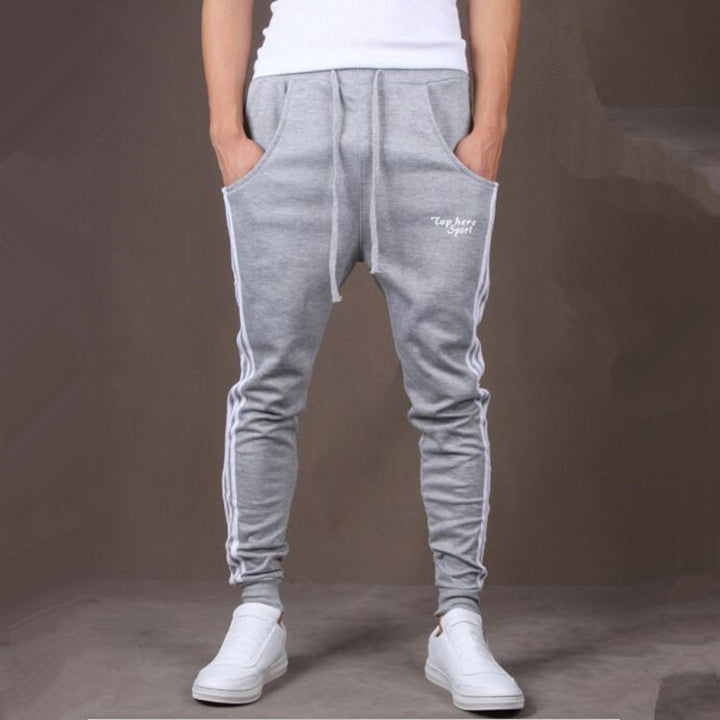 Side three bar student casual trousers-Super Amazing Store