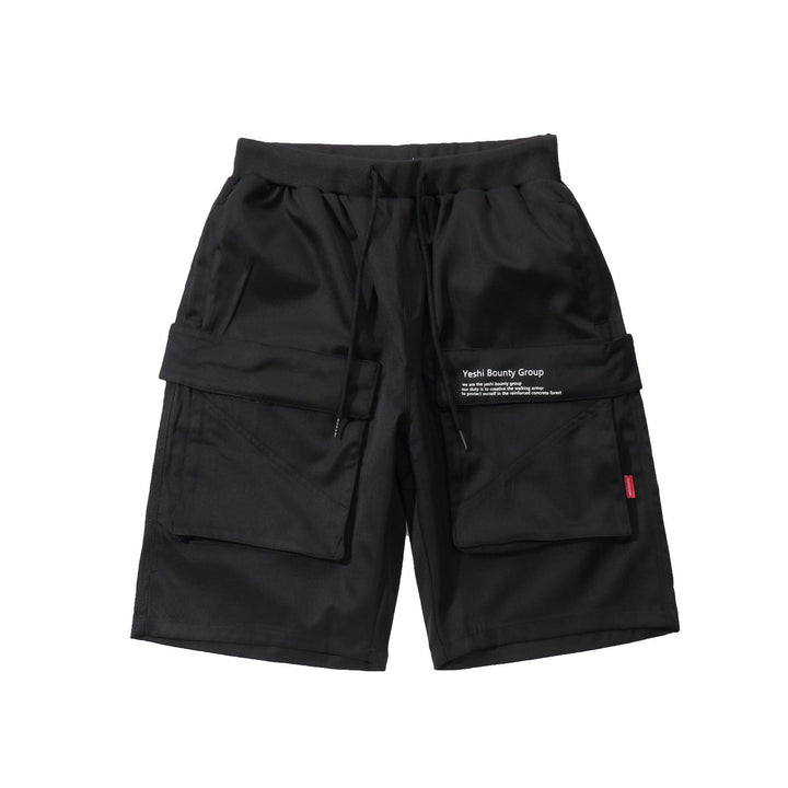 Three-dimensional multi-pocket tooling shorts men - Super Amazing Store