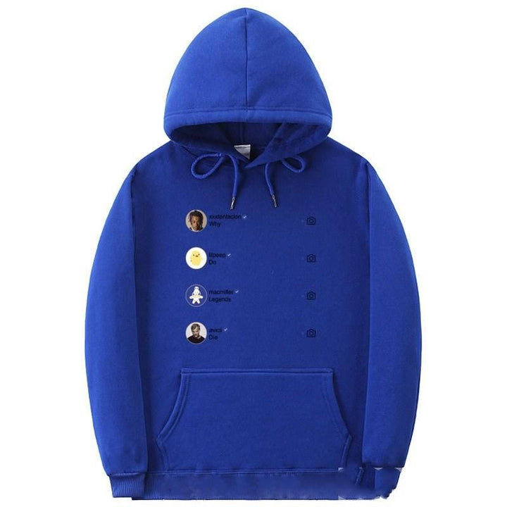 A man in a hooded sweater - Super Amazing Store