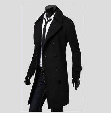 Men Long Trench Coat - Super Amazing Store