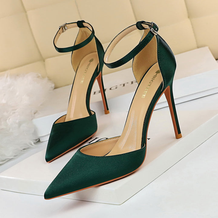 Pointed Hollow High Heels - Super Amazing Store