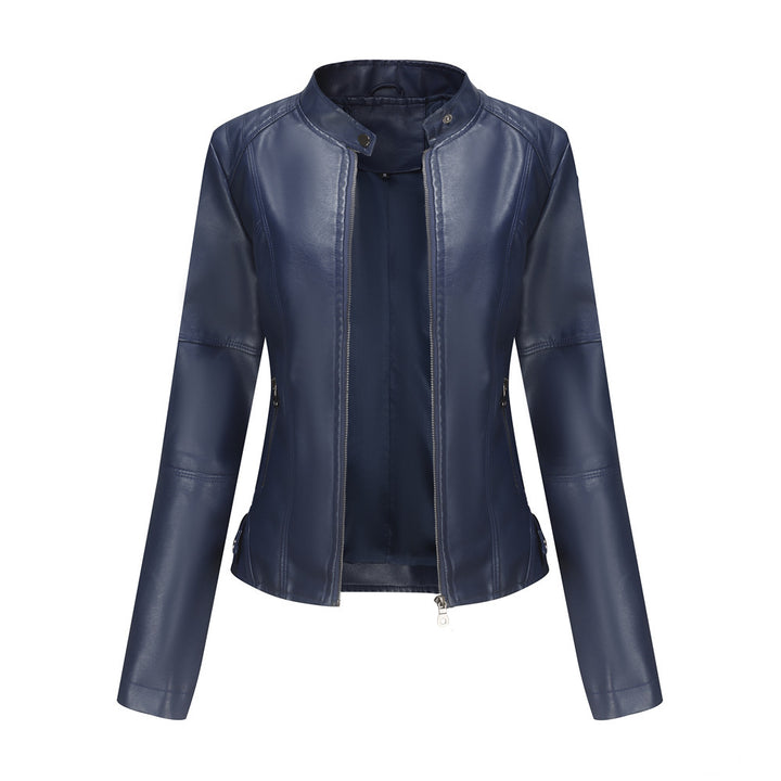 European And American Women's Leather Jackets Q2