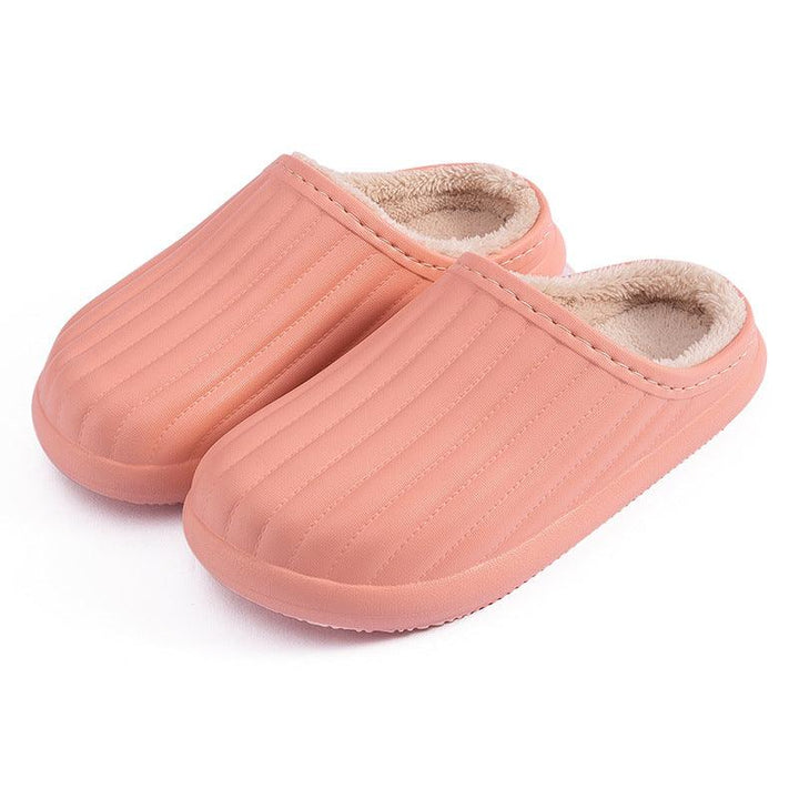 Waterproof Slippers EVA Plush Slippers Women - Super Amazing Store