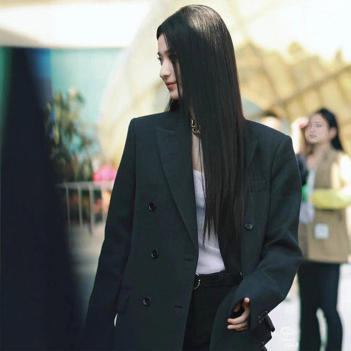 High-grade Double-sided Cashmere Wool Women's Suit Jacket Super Amazing Store