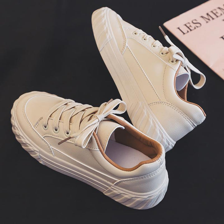 White shoes casual ins flat shoes - Super Amazing Store