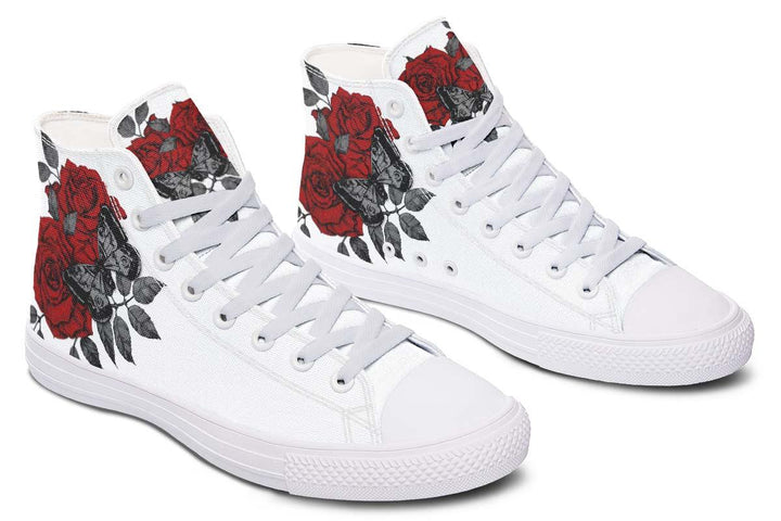 Printed Couple High-top Canvas Shoes - Super Amazing Store